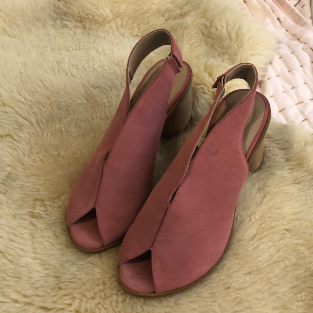 Pink Anthropologie shoes!
